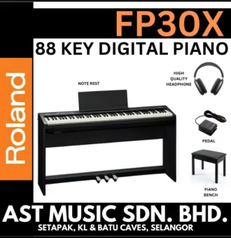ROLAND FP30X FULL BLACK