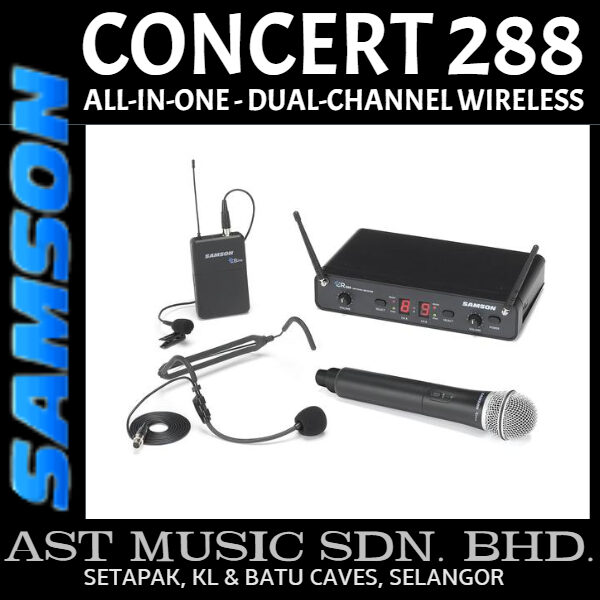 Buy Samson Concert 288 Handheld Dual-Channel Wireless System