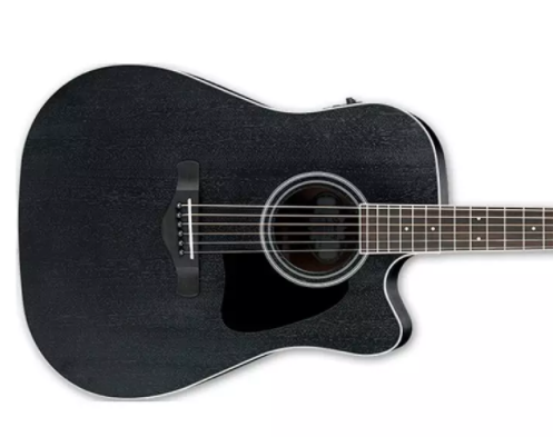 program vene pilfer Ibanez AW84CE Acoustic Electric Guitar - Weathered Black Open Pore (  AW-84CE / Aw84ce ) - AST Music Sdn Bhd