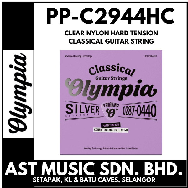Olympia PP-C2944HC Classical Guitar Strings PPC2944HC Previously HQC2845H
