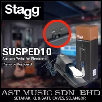 Stagg SUSPED-10 - Pédale de sustain universelle pour piano ou