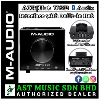 M-Audio AIR Hub interface audio avec hub USB