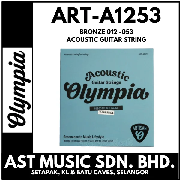 Olympia CTA1253 Acoustic Guitar String , Coated ( CTA-1253 / Cta1253 )