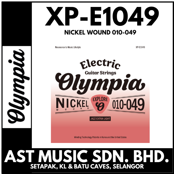 Olympia XP-E1049 Electric Guitar Strings XPE1049 10/49 Previously Egs350