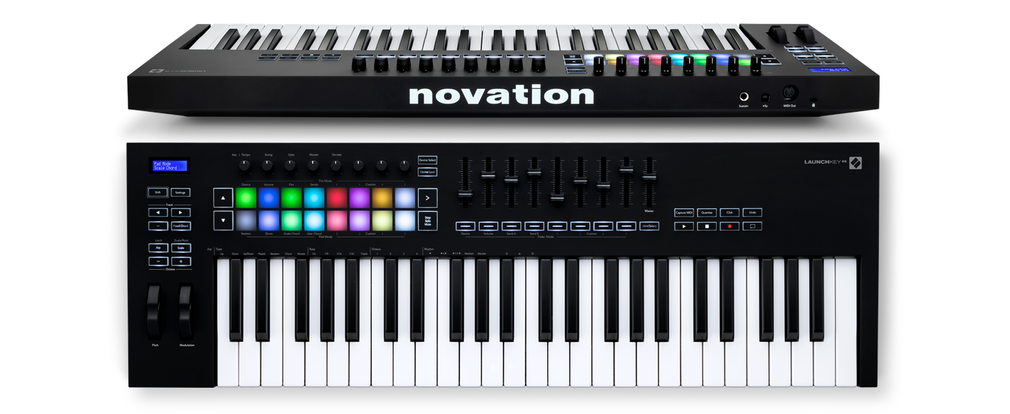 Novation Launchkey 49 Mk3 49-key Keyboard Controller AST Music Sdn Bhd