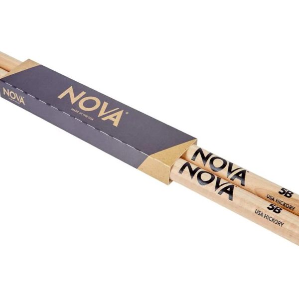 VIC FIRTH N5B NOVA DRUMSTICKS 5B, NATURAL