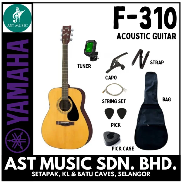 Yamaha F310 Acoustic Guitar 41 inches - Natural ( F-310 )