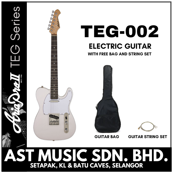 Aria Pro ii TEG-002 IV Electric Guitar / TEG002 / Ivory