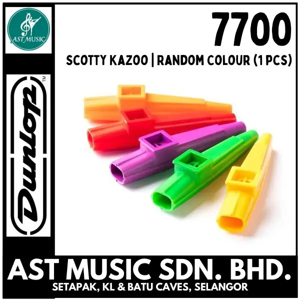 Jim Dunlop 7700 Scotty Kazoo | Random Colour (1 pcs)