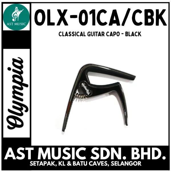 Olympia OLX-01CA Capo for classical guitar OLX-01CA CBK