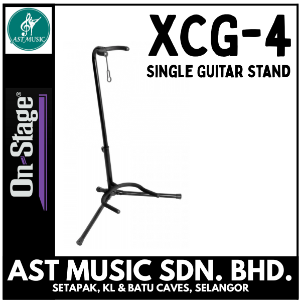 On Stage XCG-4 Single Guitar Stand / XCG4 / XCG 4