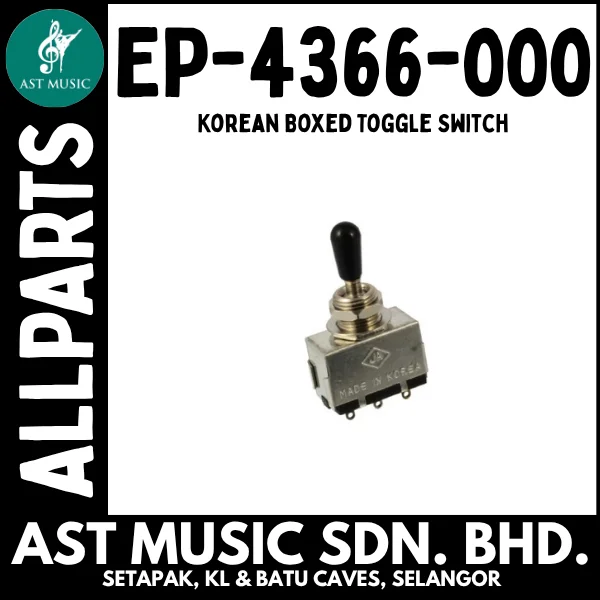 ALLPARTS EP-4366-000 Korean Boxed Toggle Switch / 4366