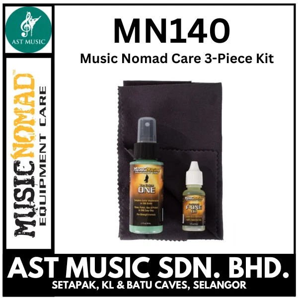 Music Nomad Premium Guitar Care 3-Piece Kit MN140