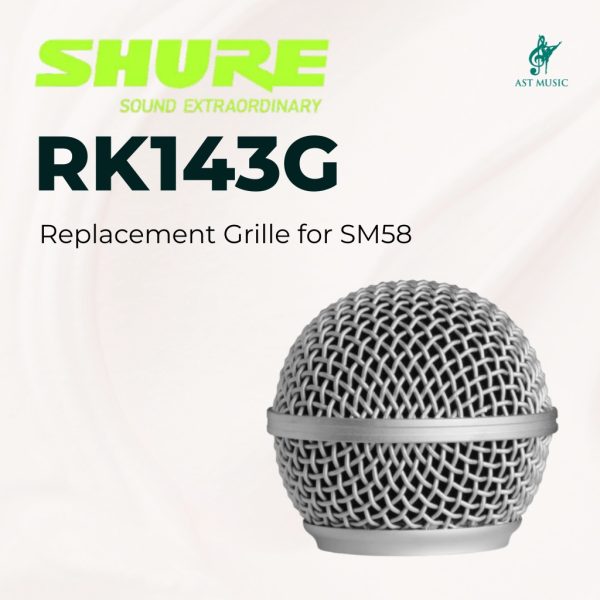Shure RK143G Replacement Grille for SM58