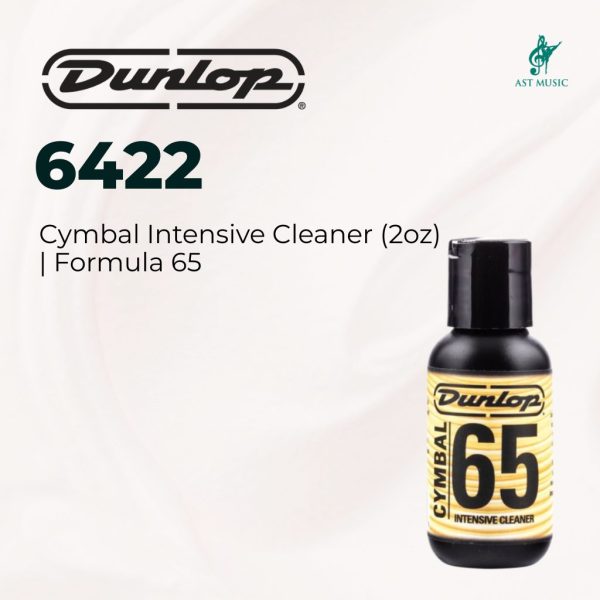 Jim Dunlop 6422 Cymbal Intensive Cleaner (2oz) | Formula 65
