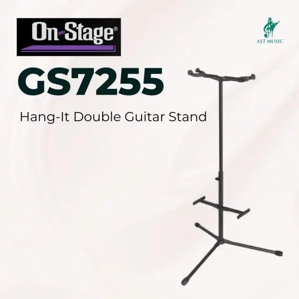 On Stage GS7255 Hang-It Double Guitar Stand / 7255