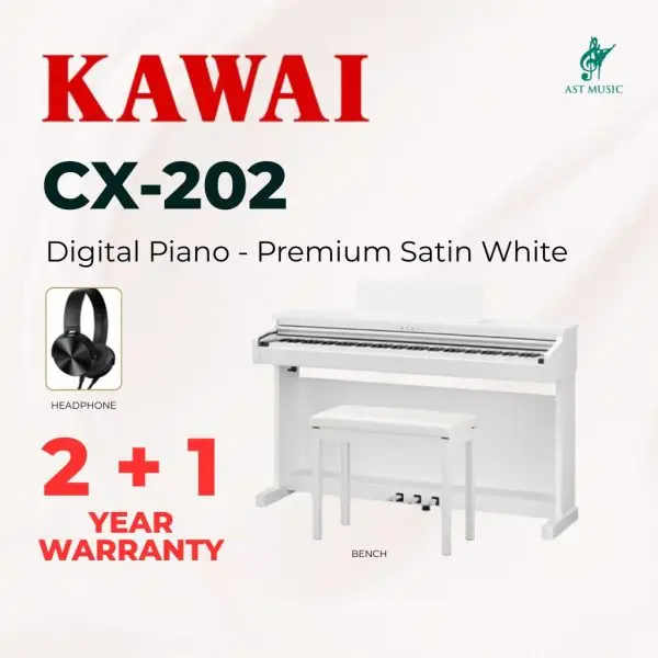Kawai CX202 Digital Piano - Premium White