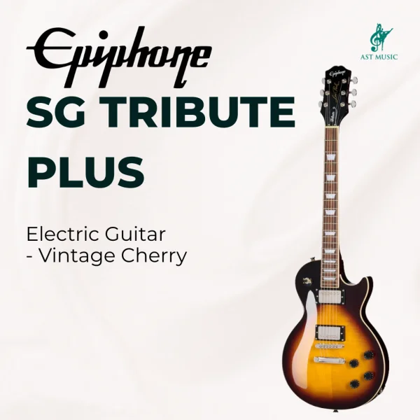 Epiphone Les Paul Tribute Plus Electric Guitar - Vintage Sunburst